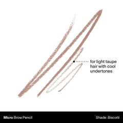 MORPHE Lápiz cejas punta retráctil para delinear y rellenar naturalmente