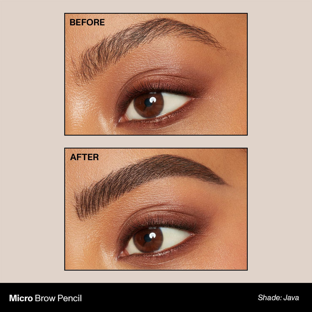 Cepillo spoolie para mezclar y peinar cejas con MORPHE.