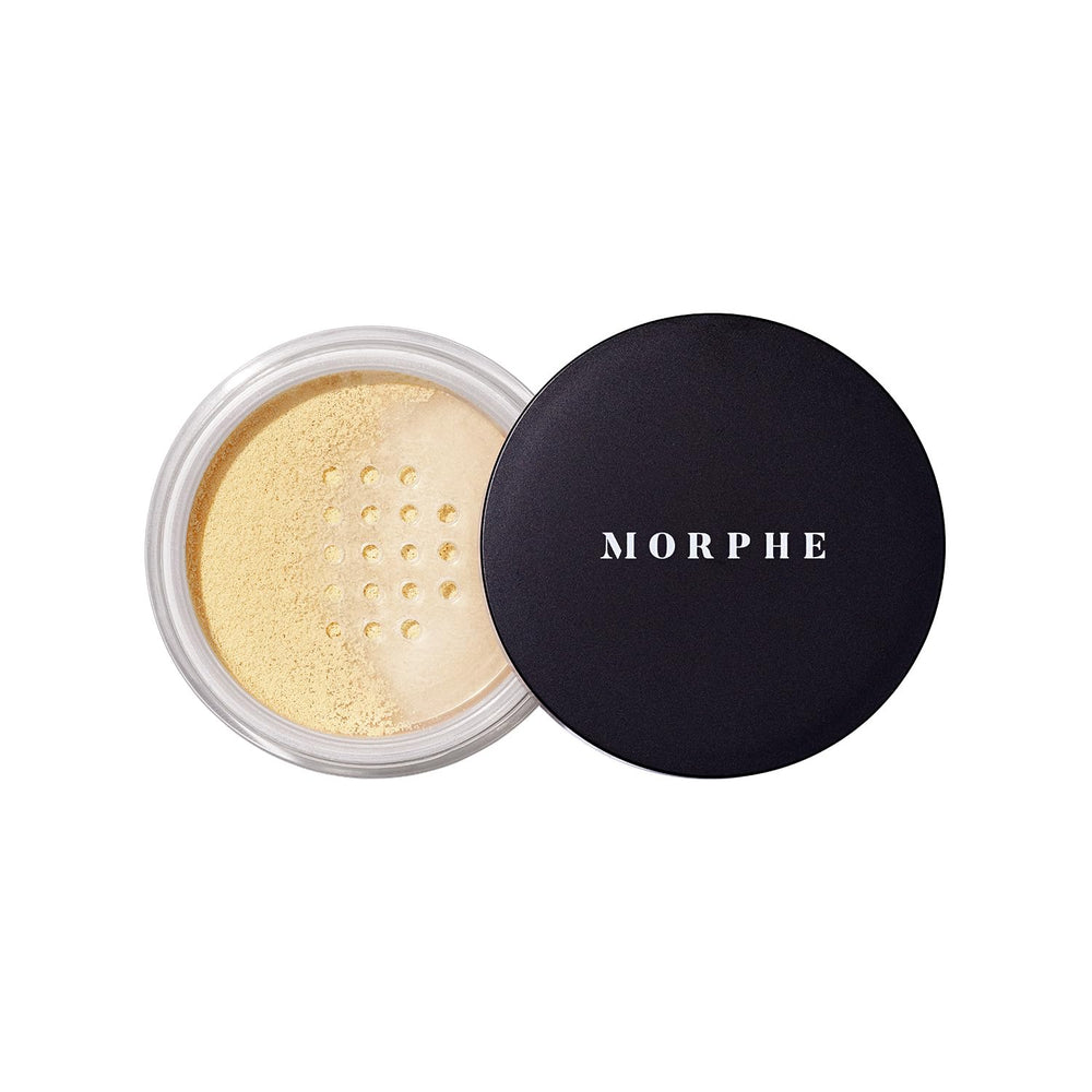 MORPHE Polvo Banana: recipiente que muestra la textura suave del producto.