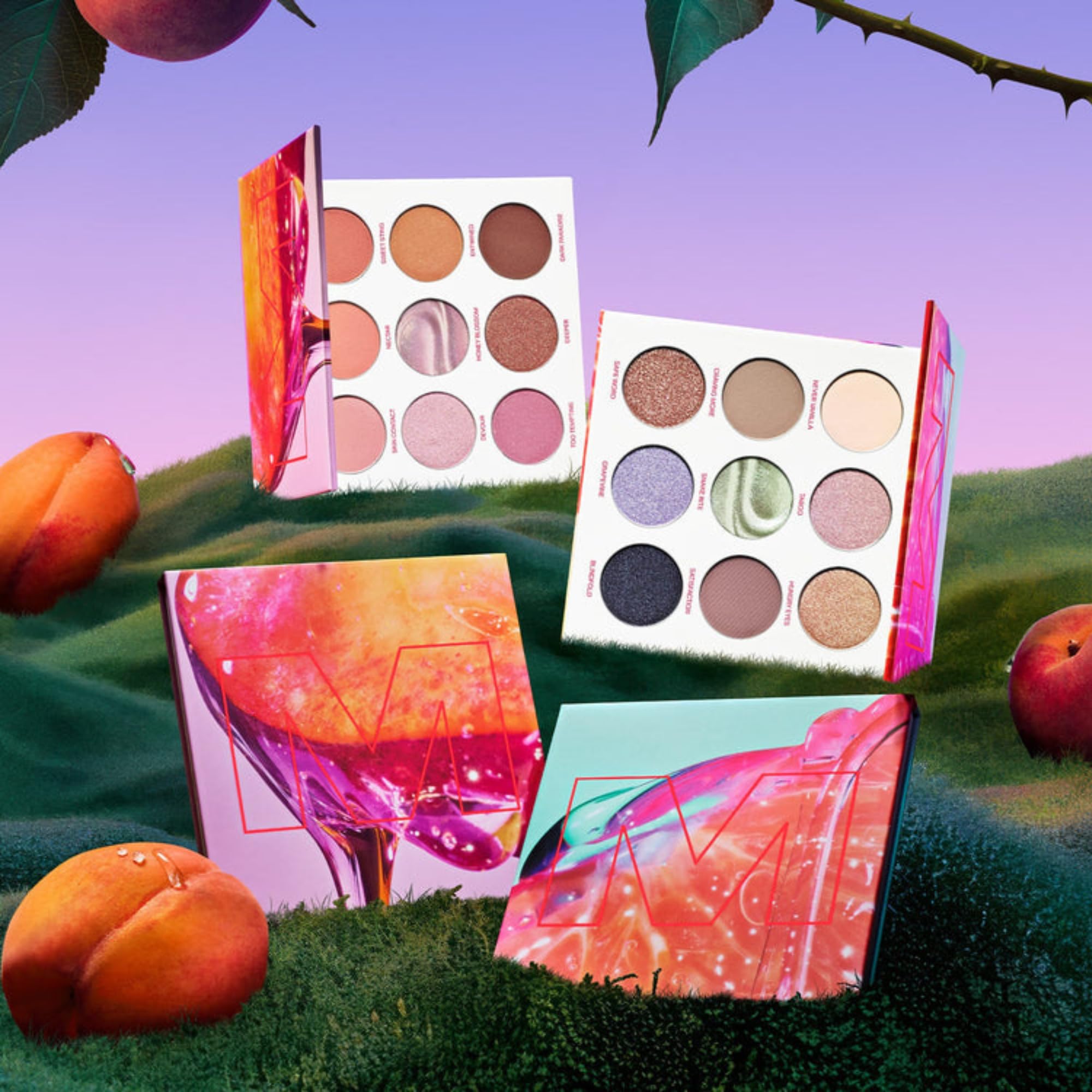 MORPHE Pulp Fantasy Artistry Palette pigmentos ricos y texturas de alta calidad para acabado profesional.