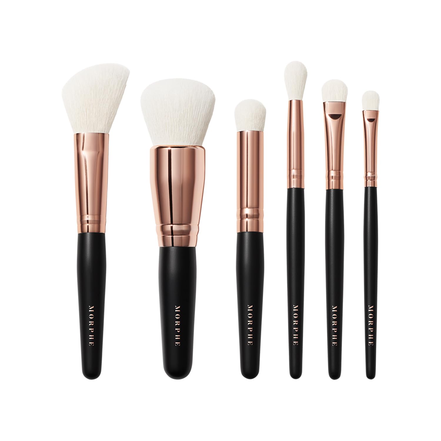 MORPHE Rose Away miniature handles provide precise control for detail work.