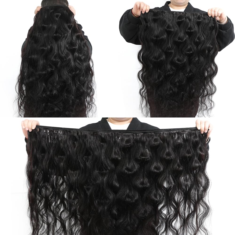 Mosari 15A raw hair bundles 22in texture closeup highlights smoothness