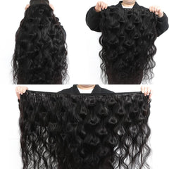 Mosari 15A raw hair bundles 22in texture closeup highlights smoothness