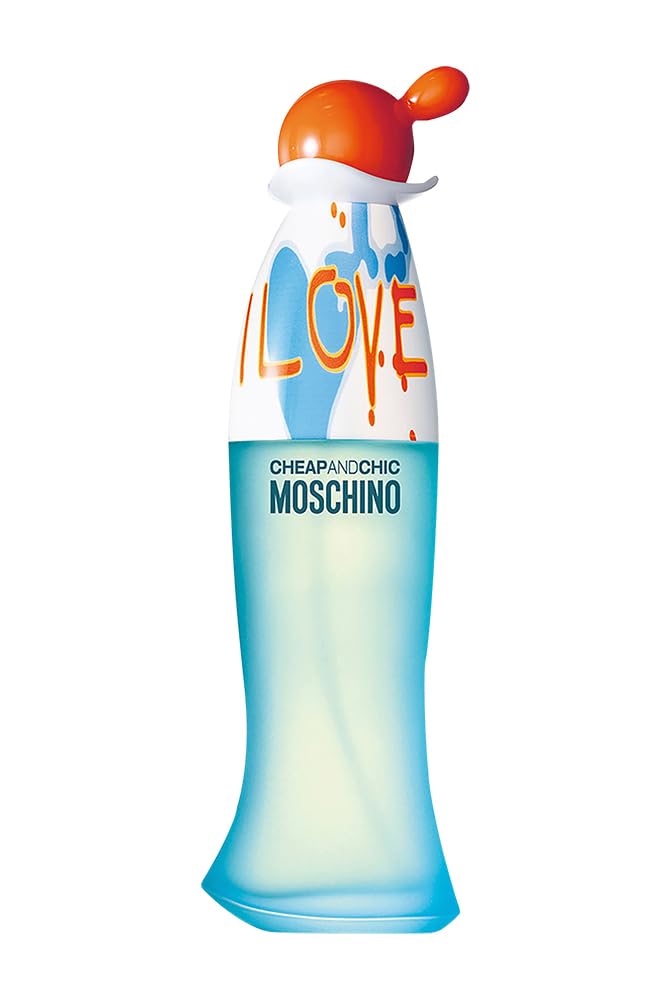 Moschino Love Love EDT bottle, portable fragrance ideal for daily wear