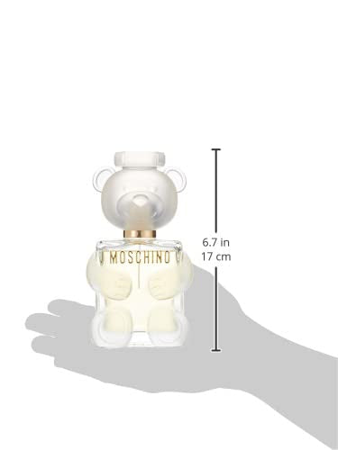 Moschino Toy 2 box label reinforces authenticity and premium presentation.