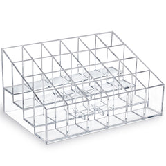 MOSIKER Lipstick Organizer with 24-slot compact design for easy vanity access.