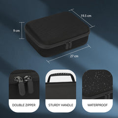 MOSLA travel-ready case with sturdy handle for easy transport