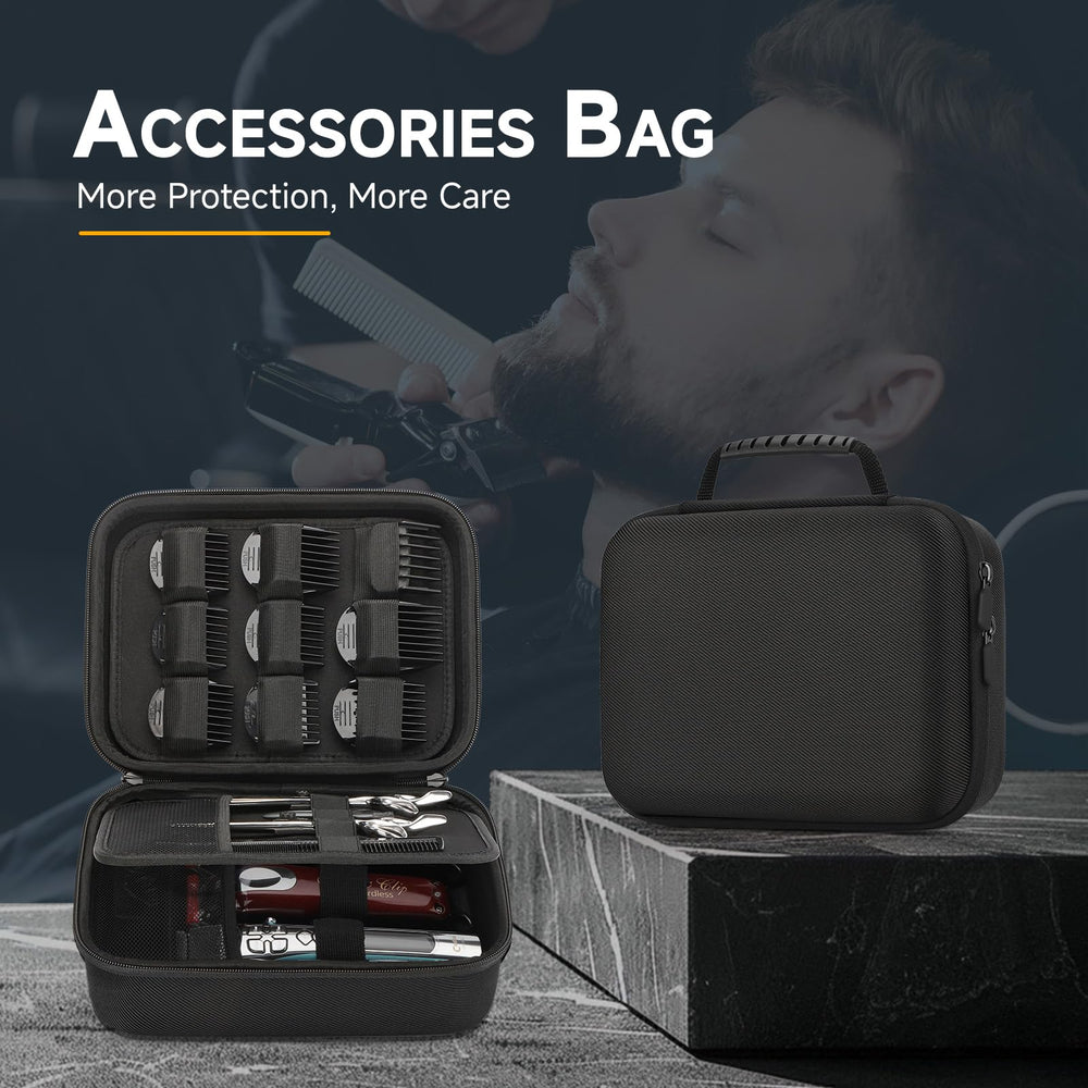 MOSLA multi-functional barber bag serving as salon organizer and makeup kit