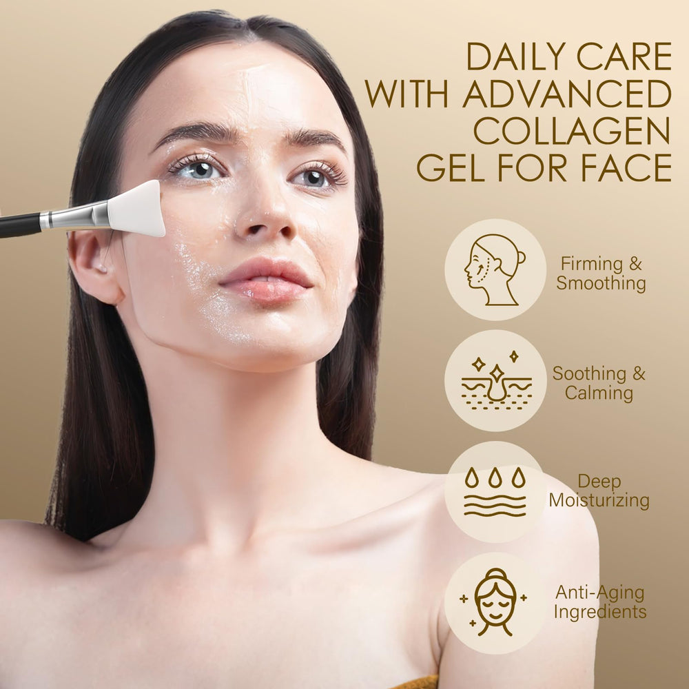 MOSRROU gel con colágeno y mucina de caracol, hidratante y reparador.