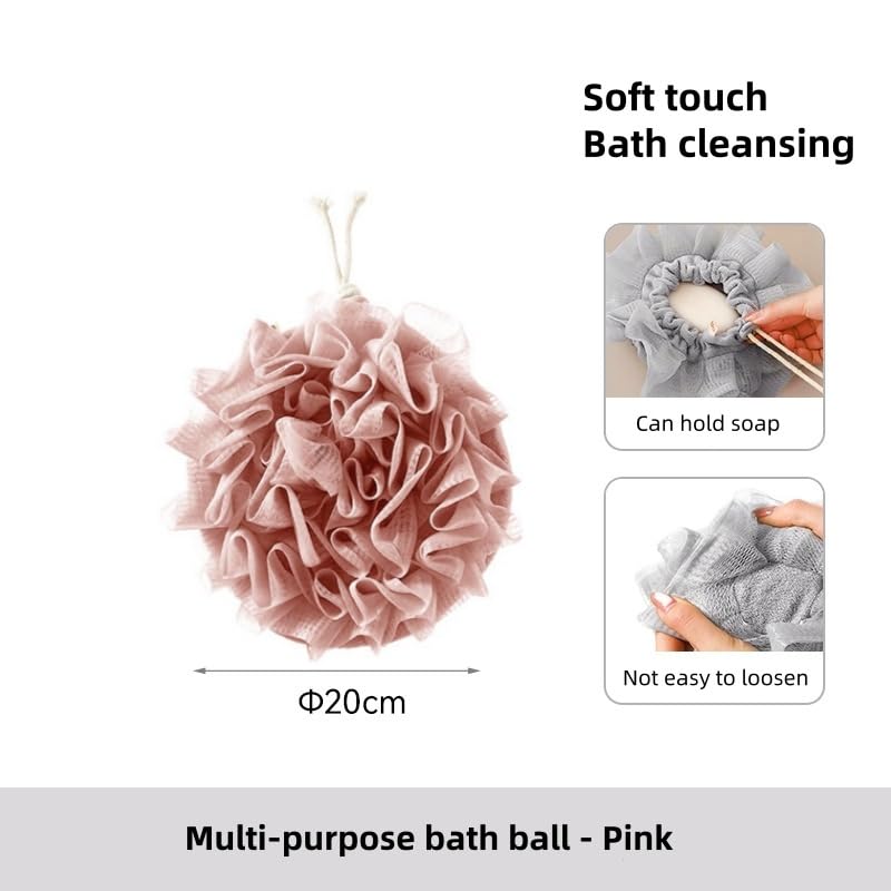 MOSYFEIBI diseño malla exfoliante para cuerpo, mejora la limpieza diaria.