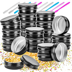 MotBach 24-pack tin jars with screw lids displayed for small-batch storage