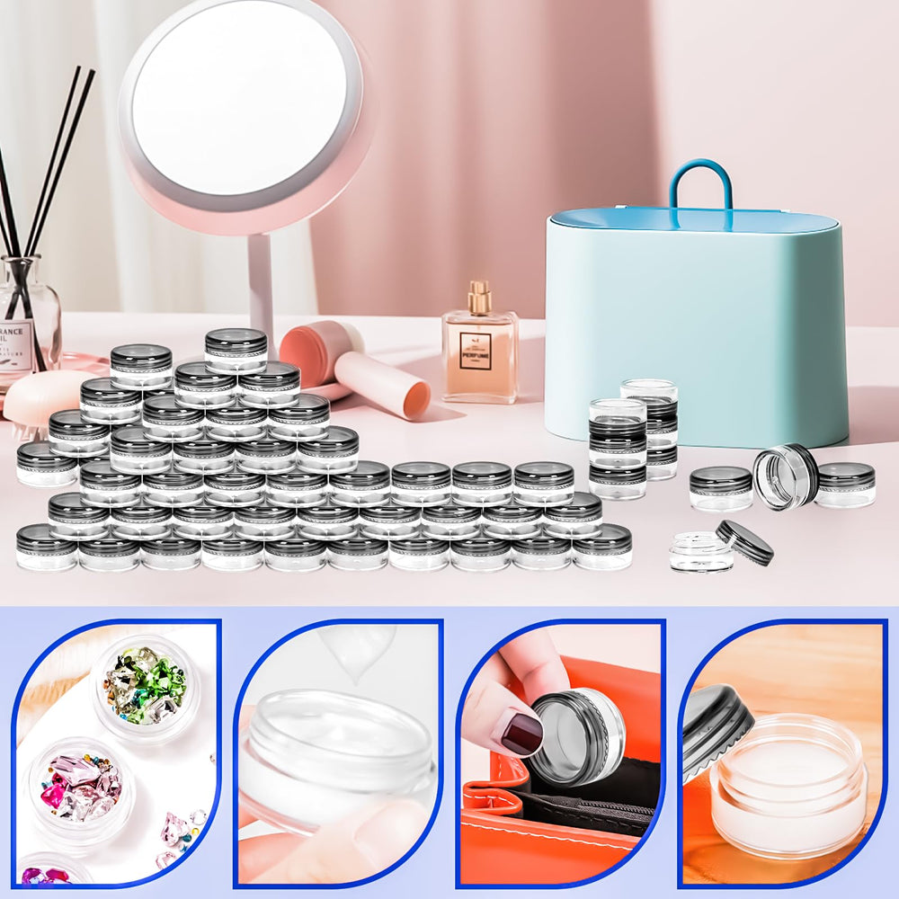 MotBach durable plastic jars designed for repeated use