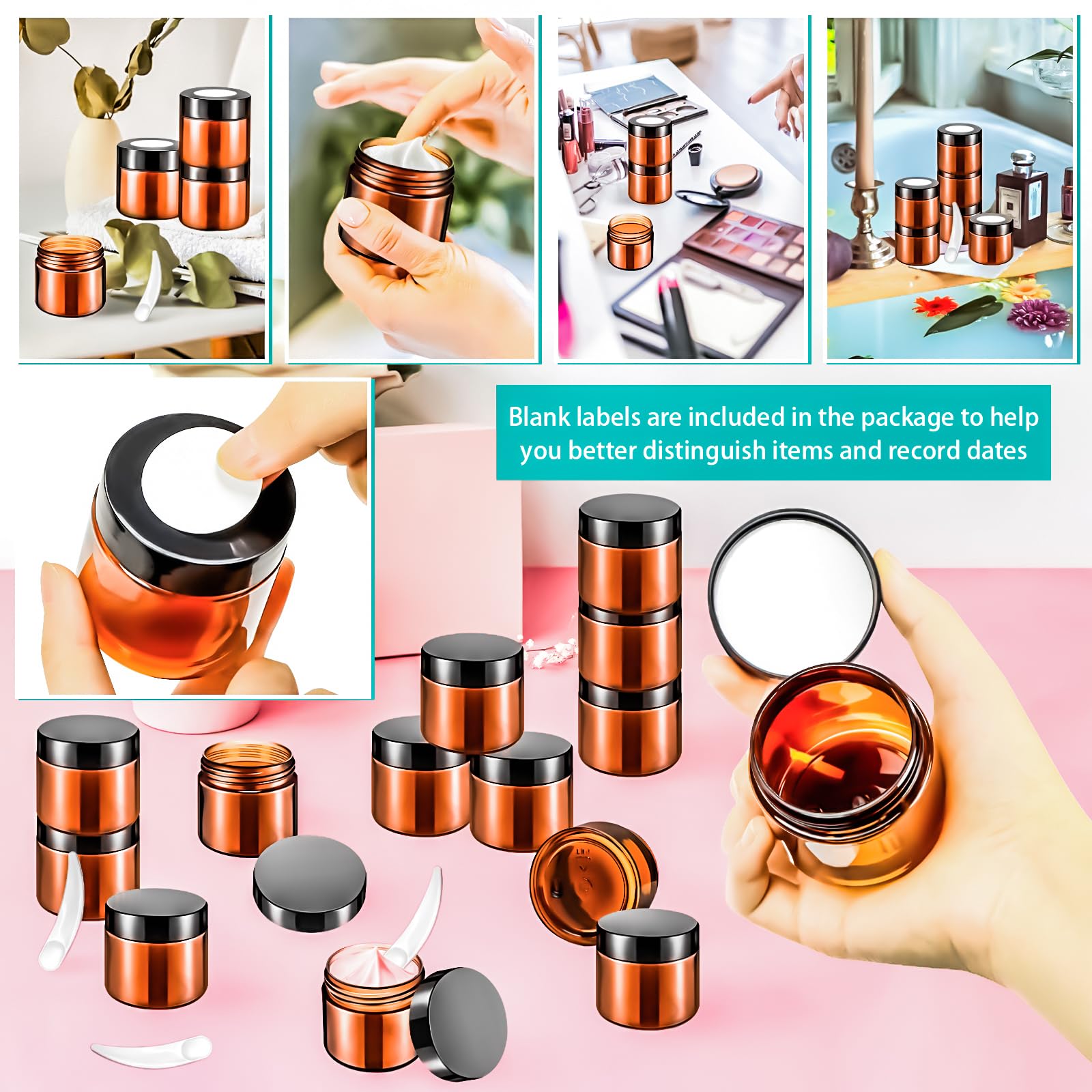 MotBach blank labels help you organize dates and contents