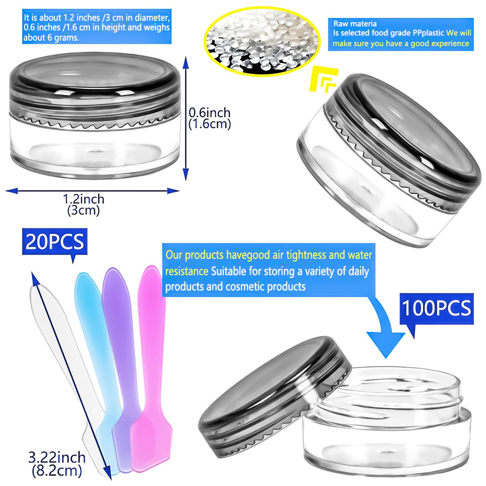 MotBach mini spatulas included for easy sample handling