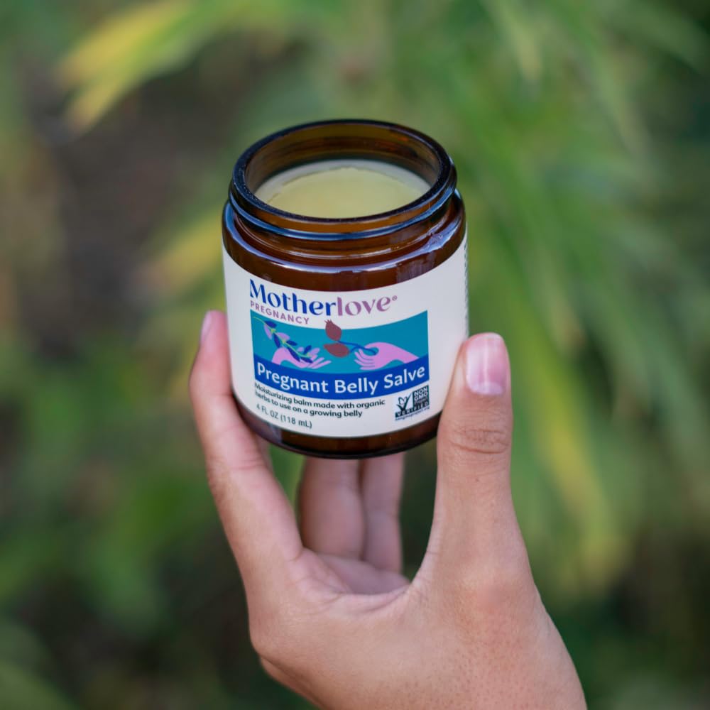 Motherlove beeswax and shea butter texture close up for rich hydration