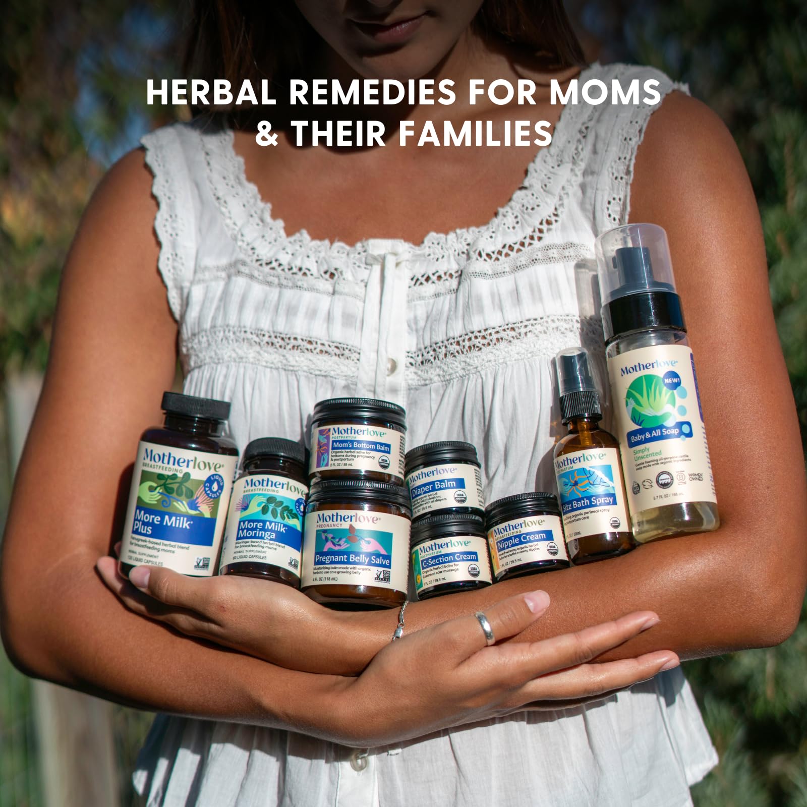 Motherlove non GMO Project verified seal on jar for trust