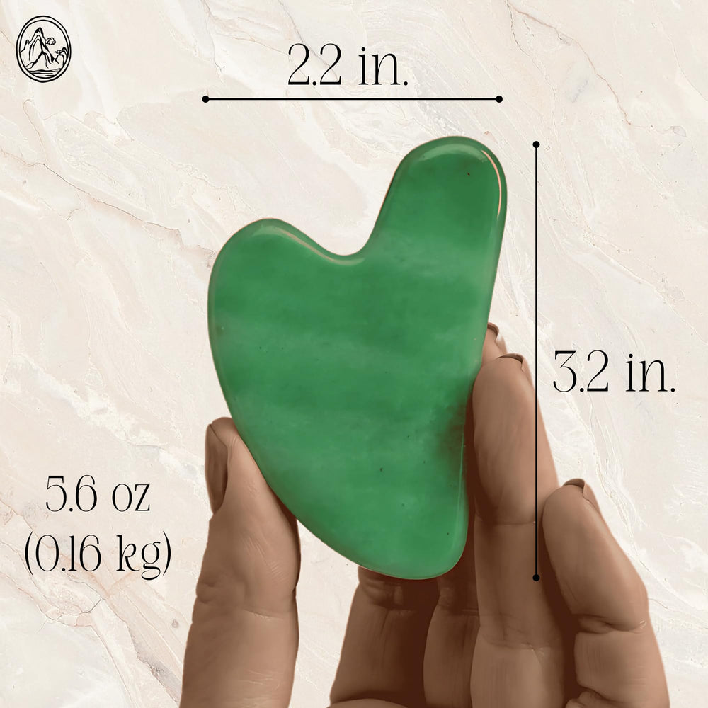 Mount Lai Jade Gua Sha showcases natural cooling for relaxing self-care rituals.