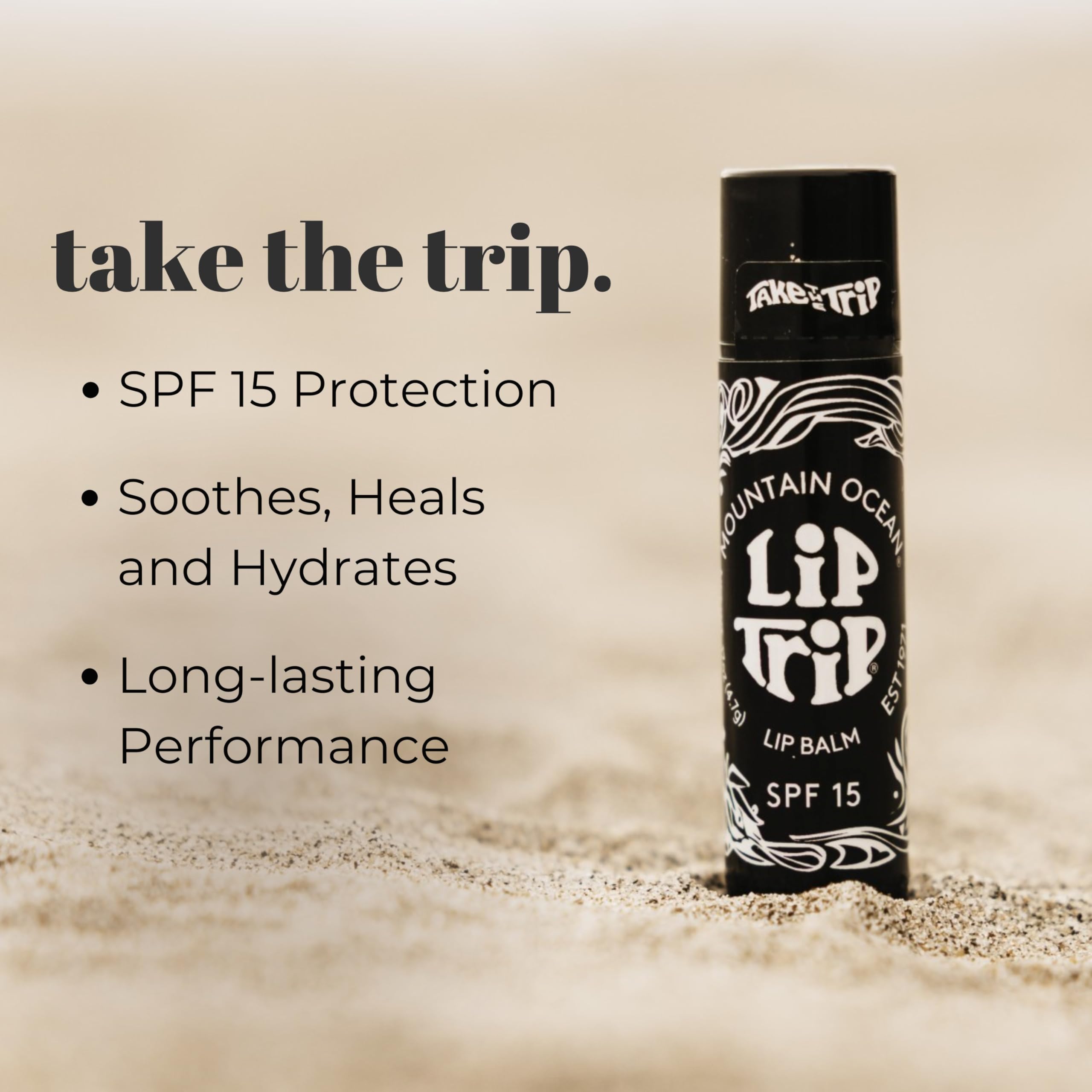 Mountain Ocean SPF15 protege contra rayos UV durante actividades al aire libre.