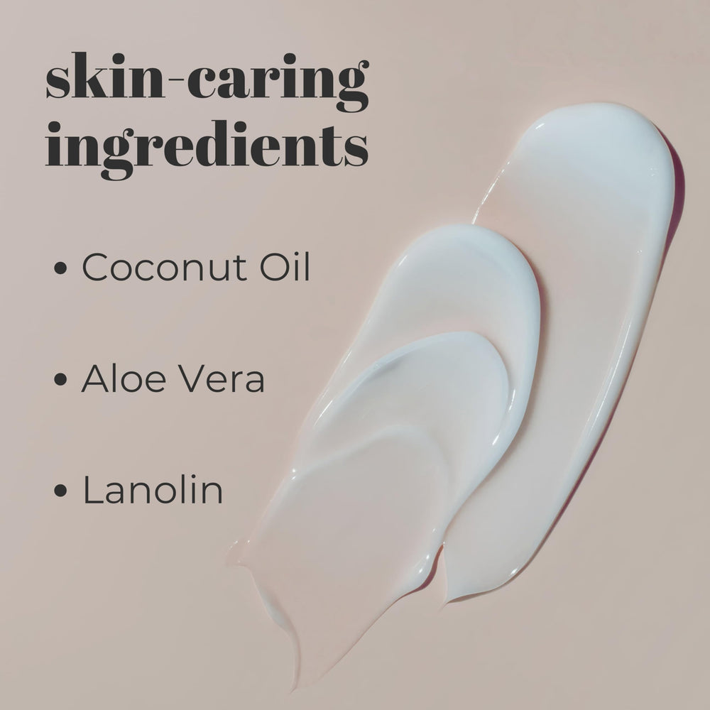 Mountain Ocean Skin Trip coconut oil droplet emphasizes rich hydration potential