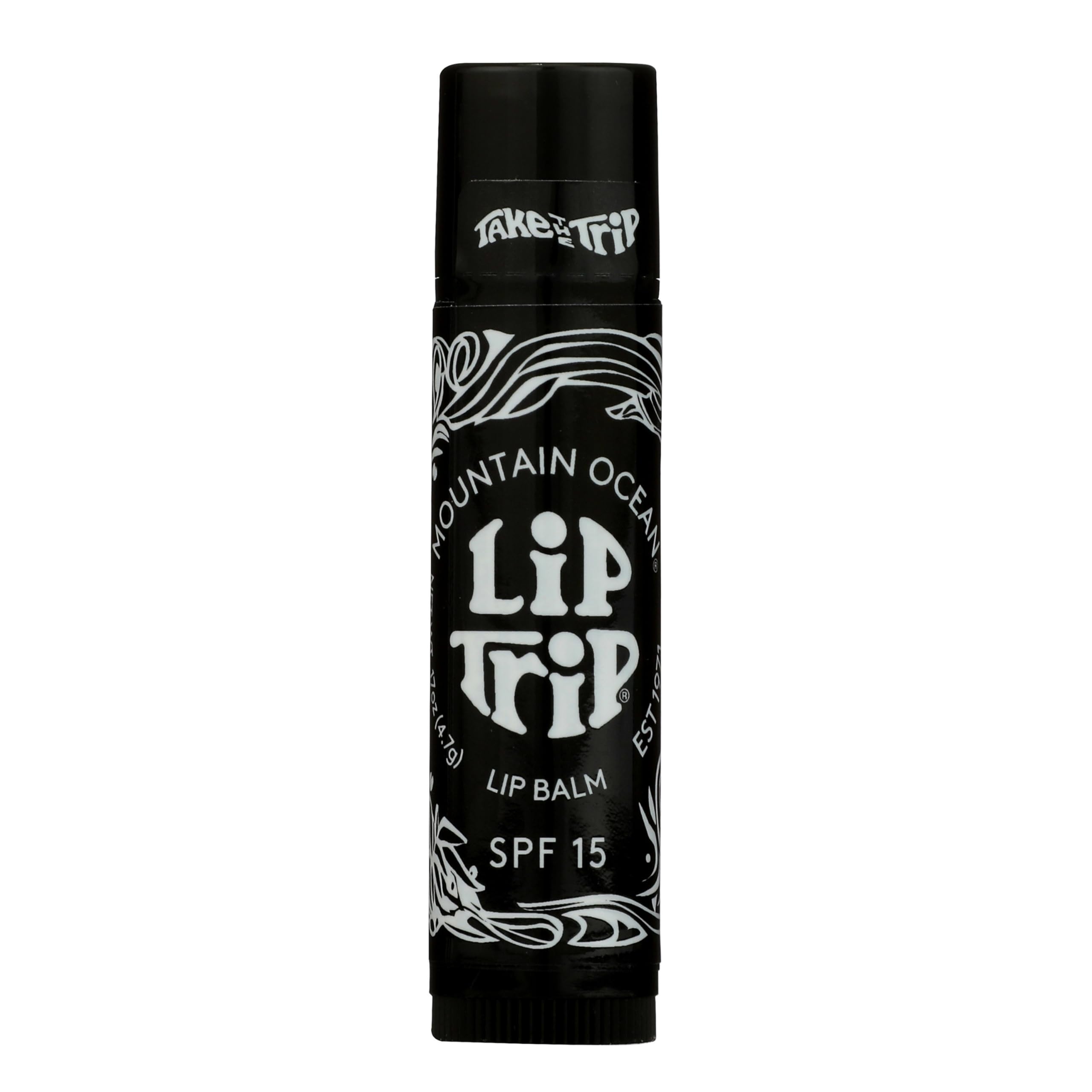 Mountain Ocean Skin Trip SPF15 labio en aplicación suave y protección diaria.