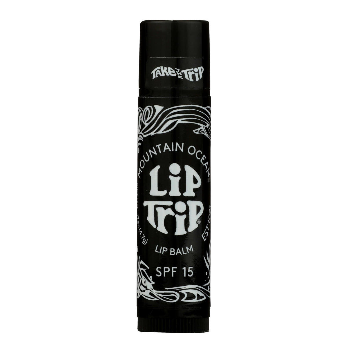 Mountain Ocean Skin Trip SPF15 labio en aplicación suave y protección diaria.