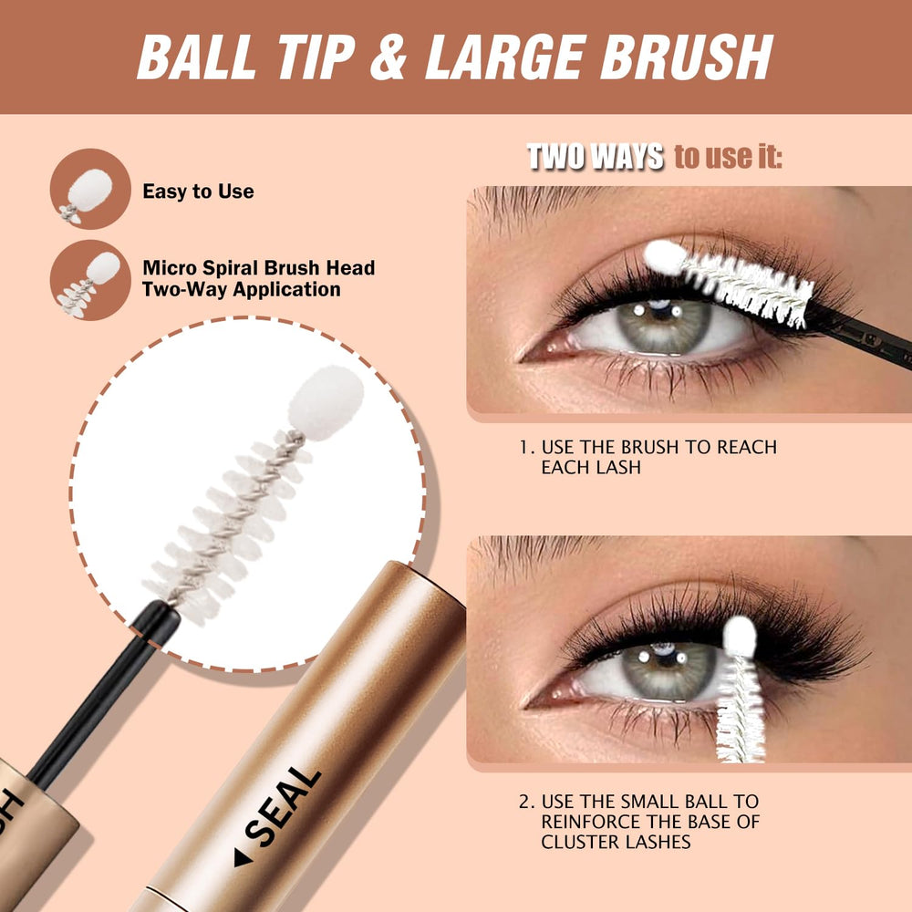 MUSELASH seven‑day hold demonstrated on lashes