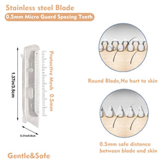 MoveLove clean brush for post-exfoliation care with Dermaplane Glo.