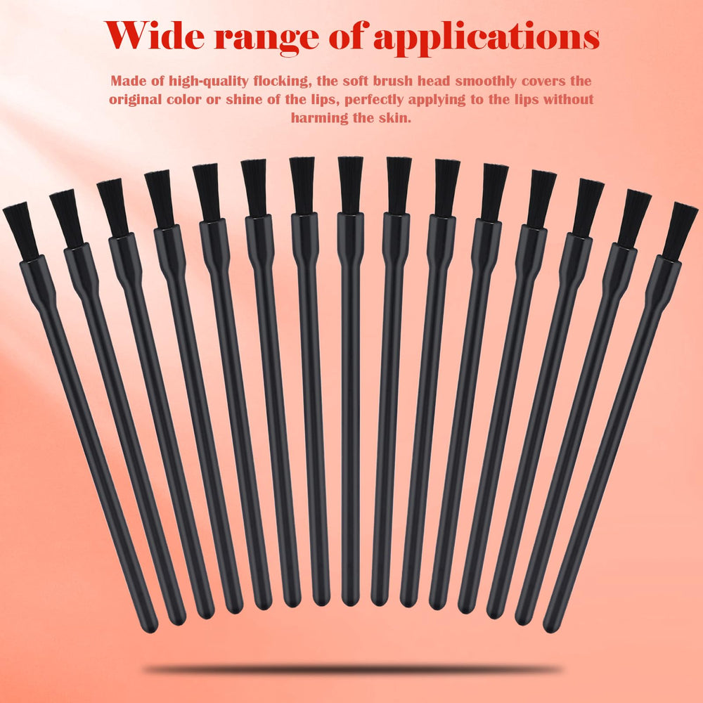 Mozeat Lens disposable makeup brush packaging, ready-to-use in a 100-piece pack.