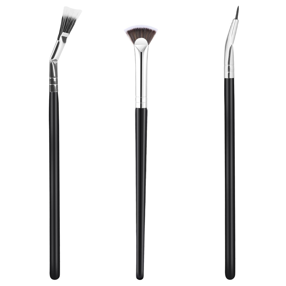 Mozeat Lens folding angle lash brush for precise lash shaping and even coating.