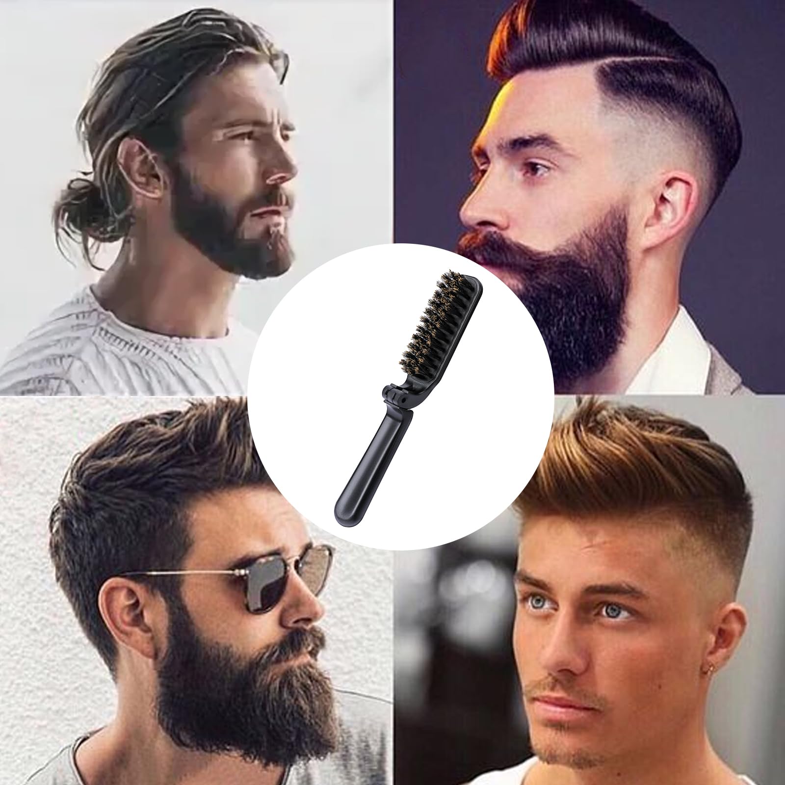 Mozeat Lens lightweight travel brush ideal for daily carry.