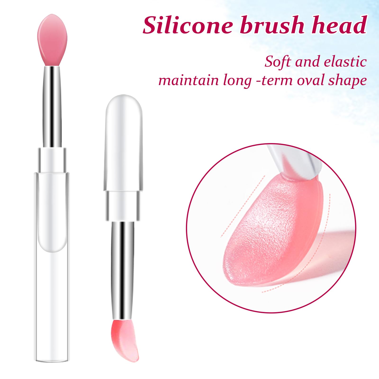 Compact silicone Mozeat Lens tool fits purses for quick touch-ups