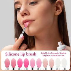 Slim silicone lip brush from Mozeat Lens for creams and masks