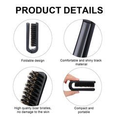 Mozeat Lens nylon teeth comb detangles while keeping hair tidy.