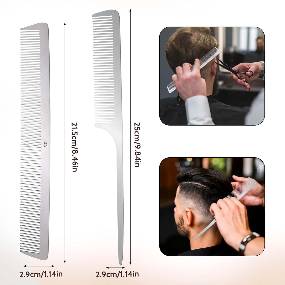 Mozeat Lens two-piece stainless steel set ideal for cutting and dyeing