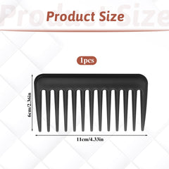 Mozeat Lens travel comb in pocket size for on-the-go grooming.