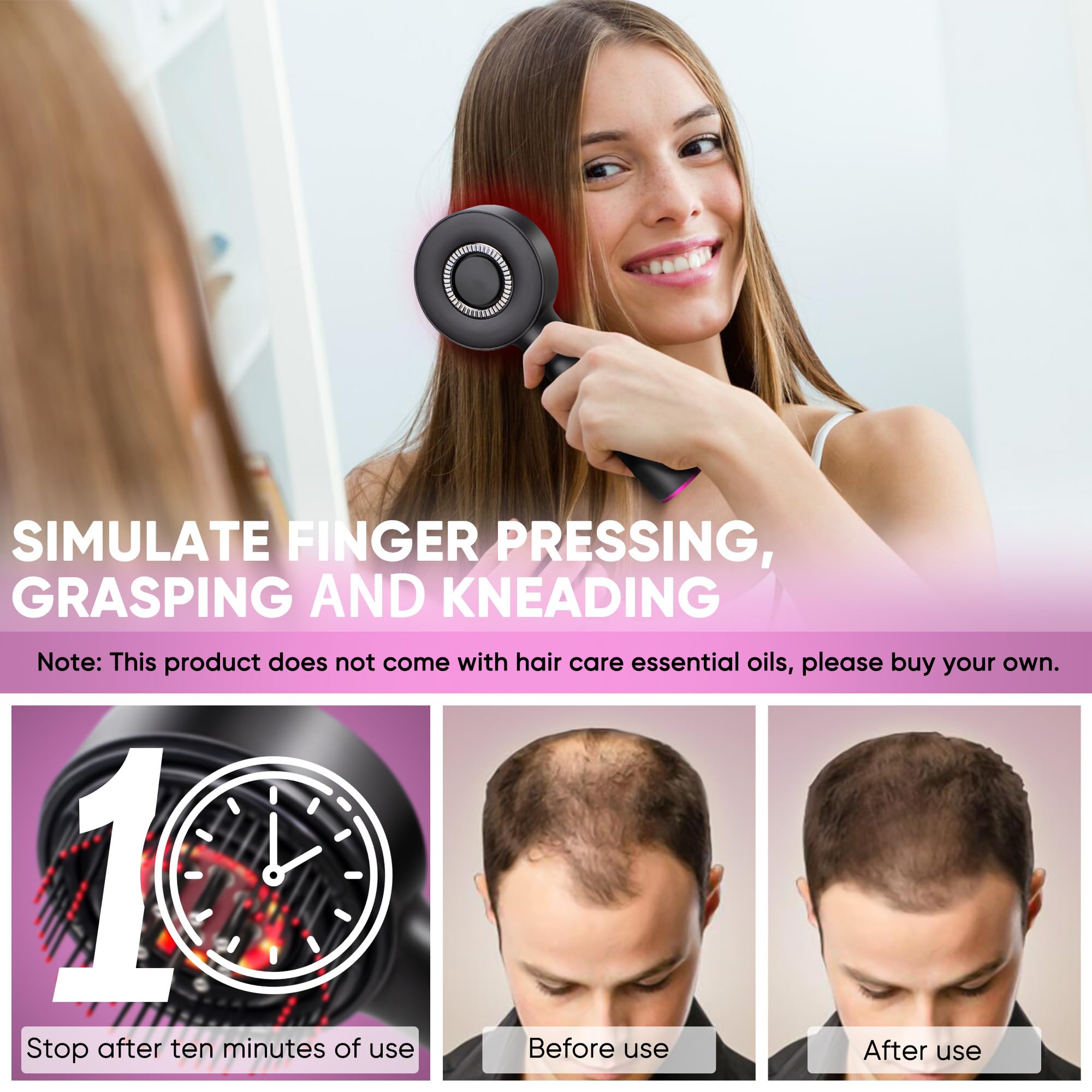 MPADQ Type-C charging indicator supports quick power recharge.