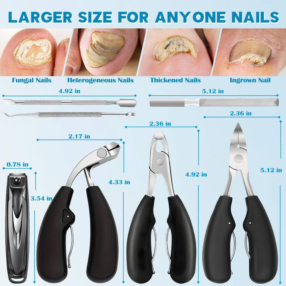 Nail file and lifter tools included in MPKDZNE kit