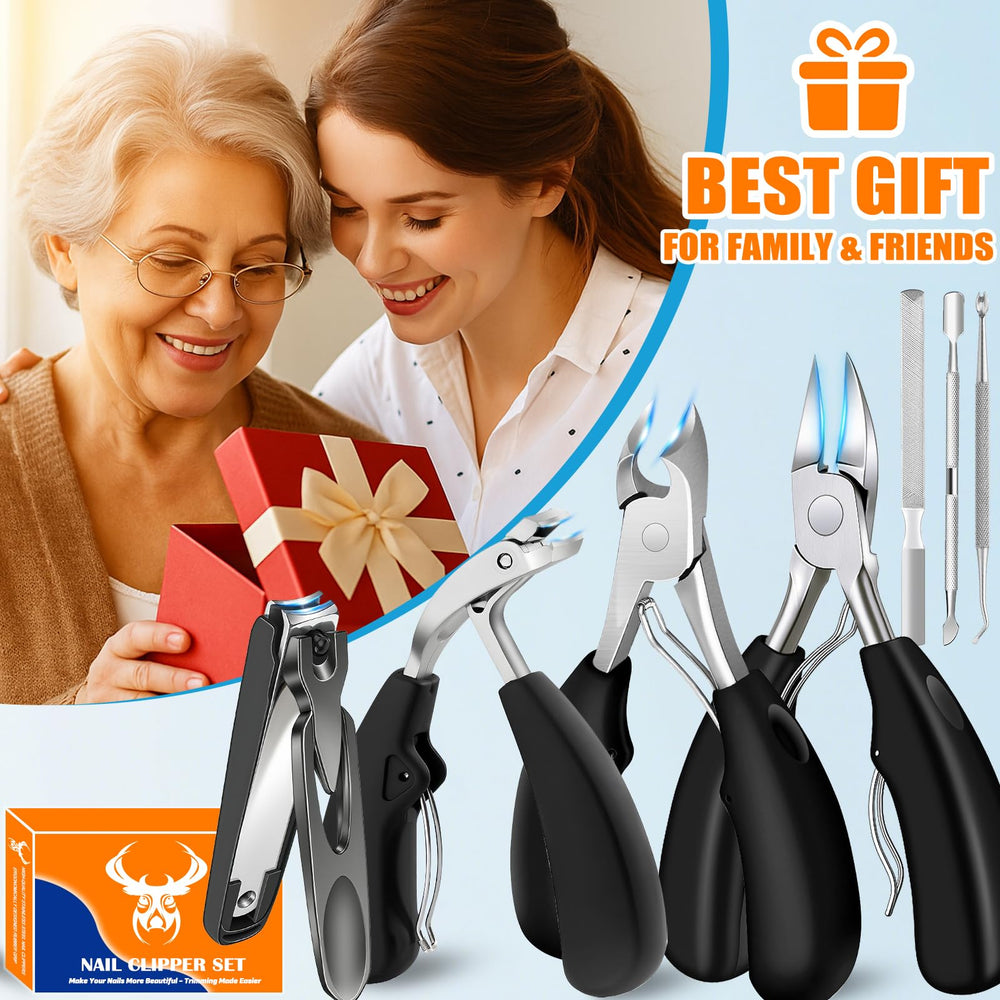 Gift-ready MPKDZNE nail clipping kit for seniors and families