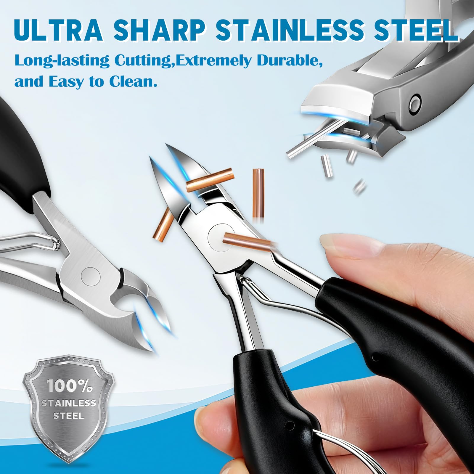 Extended handle design of MPKDZNE for easy reach and reduced bending