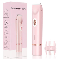 Mpotmiy new 2-in-1 bikini trimmer with dual head for quick grooming in the shower.