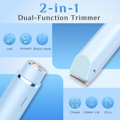 Mpotmiy rotary-head delivers precise control for shorter hair.