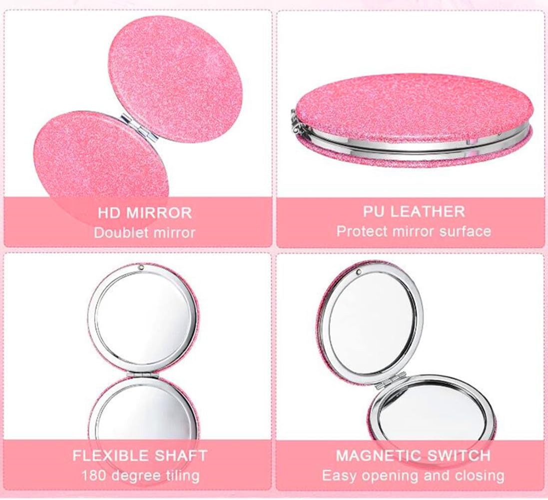 mpowtech travel makeup mirror a versatile companion for trips