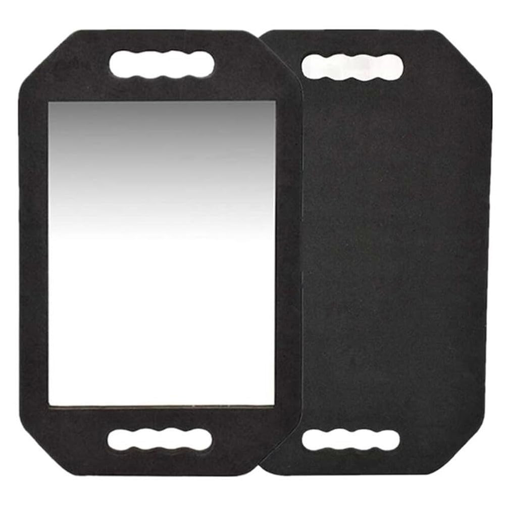mpowtech wide-angle reflection helps clients view full hairstyles from multiple angles