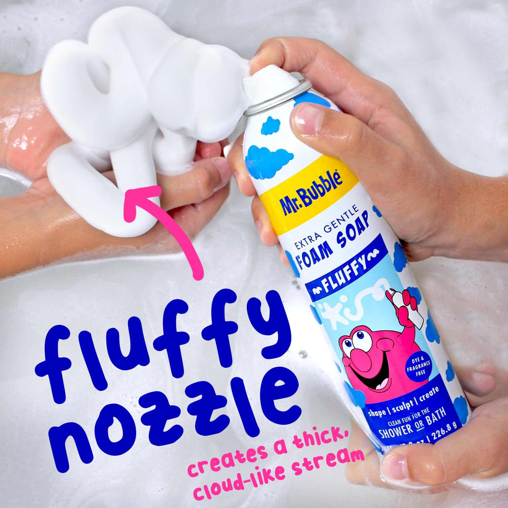 Mr. Bubble fragrance-free formula supports gentle cleansing during bath.