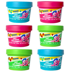 Mr. Bubble pack seis masas de baño: juego creativo y limpieza suave.