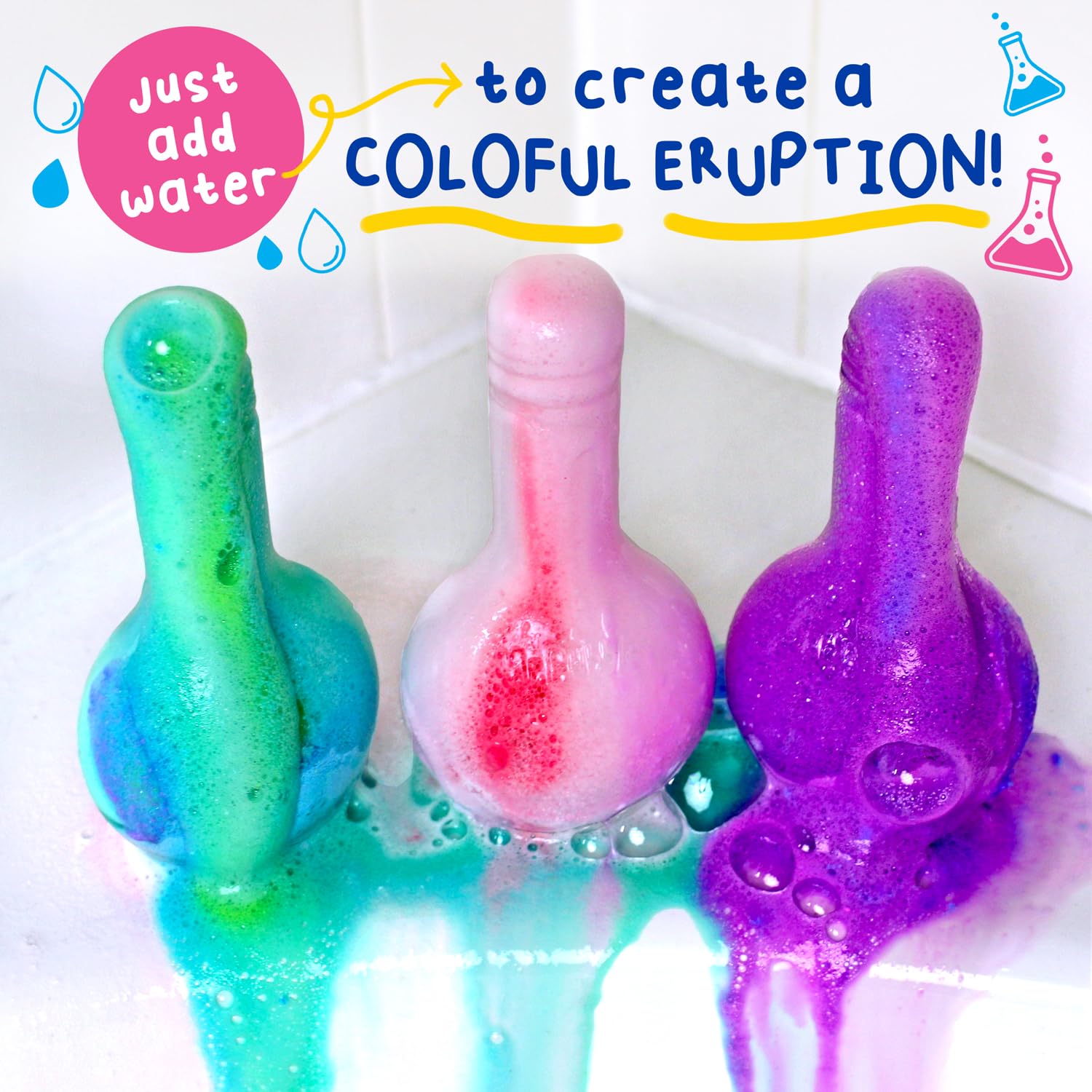 Mr. Bubble paquete 4 pociones baño: variedad para múltiples sesiones de baño.