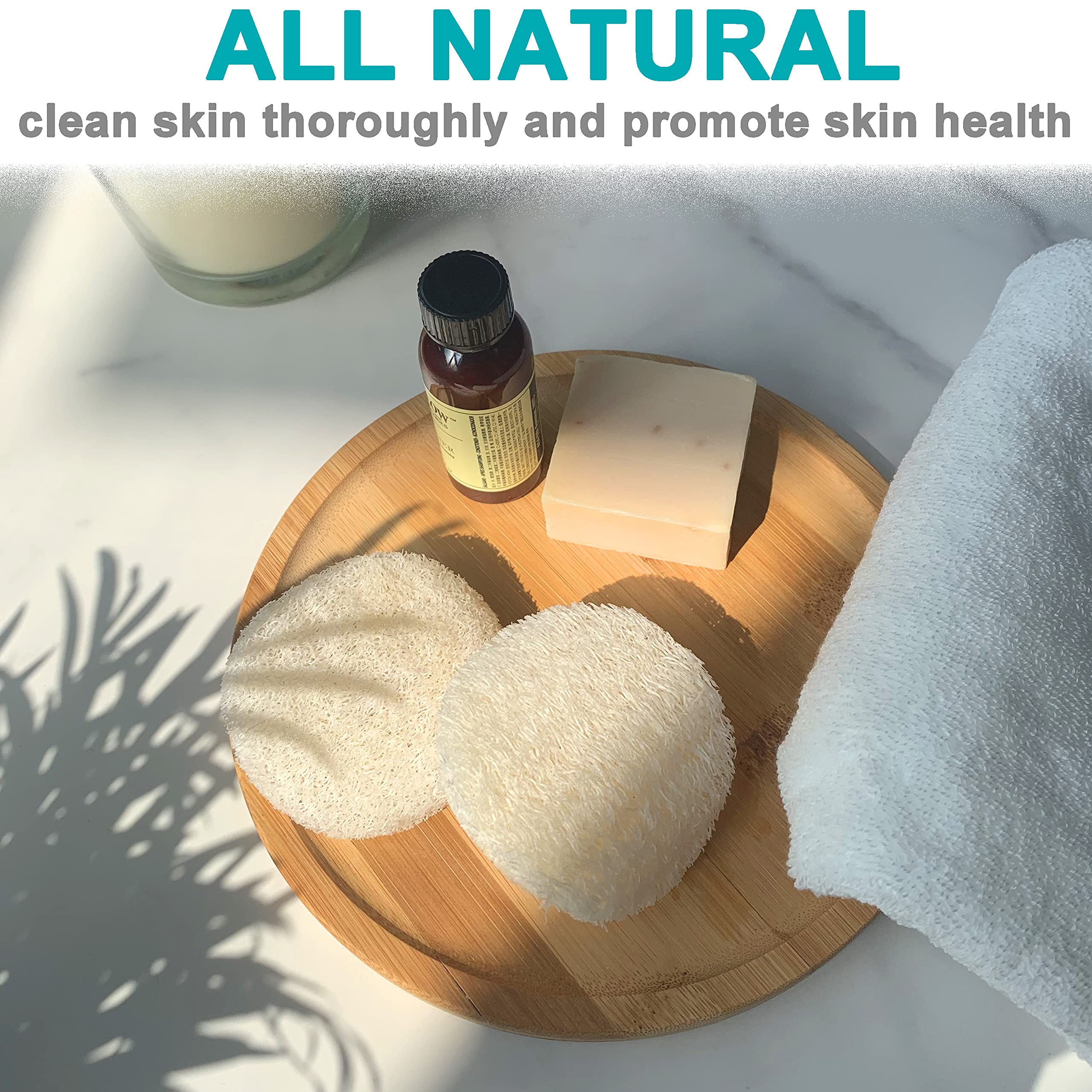 Mr.Cui'shop cepillo exfoliante lufa ducha: limpieza eficaz para todo el cuerpo.