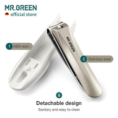 MR.GREEN cross-bolt reinforced clipper for durable, long-lasting performance.