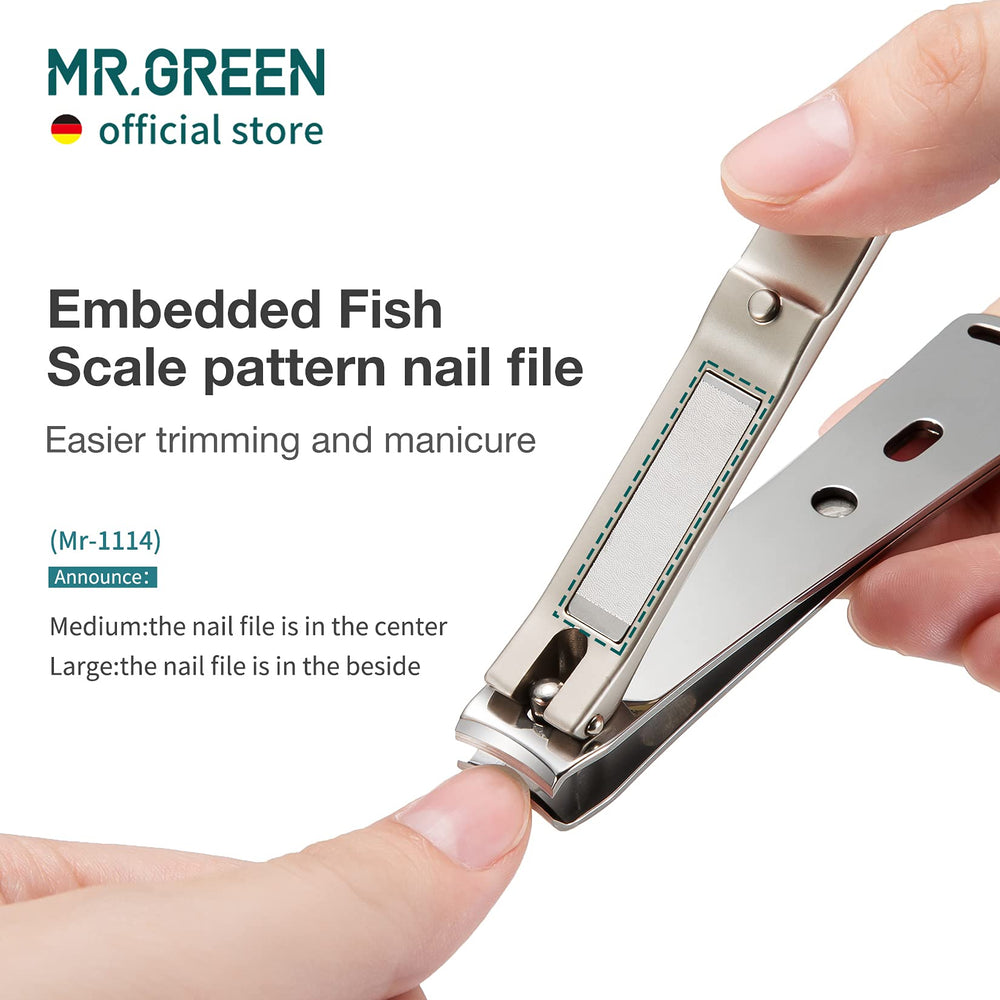 MR.GREEN advanced edge technology ideal for thick and hard nails