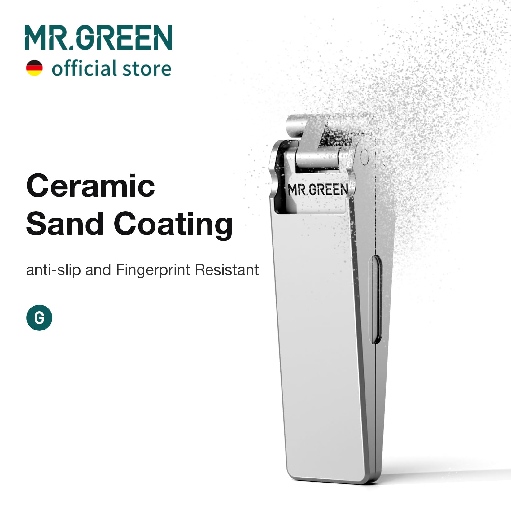 MR.GREEN ergonomic handle grip for comfortable one-handed use